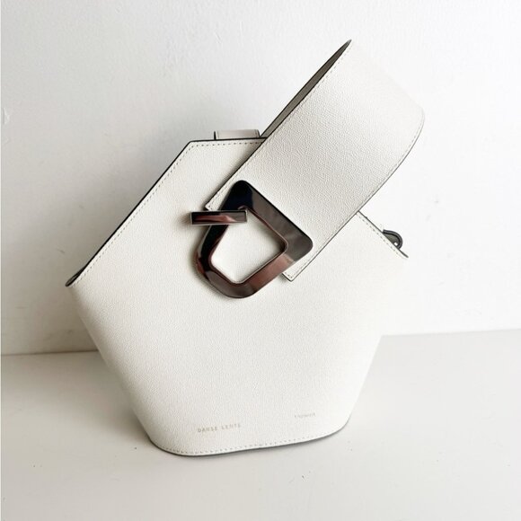 Danse Lente Mini Johnny Bucket Bag - Bianco - Picture 4 of 15